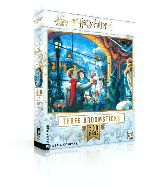 New York Puzzle Company Puzzle The Three Broomsticks - 500 pieces